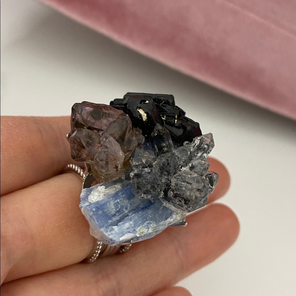 Multicolor Crystal Cluster - image 8